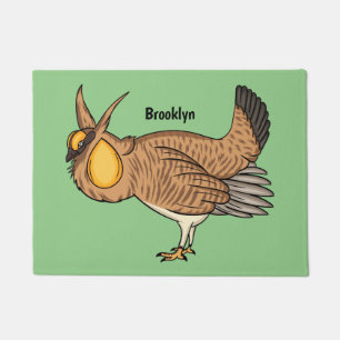 Felpudo Mayor ilustracion de personalizado de pollo de pra