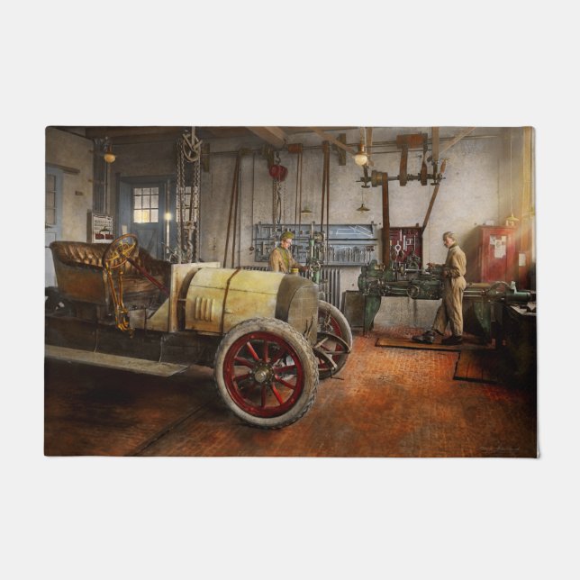 Felpudo Mecánico de coche - la revisión 1915 (Anverso)