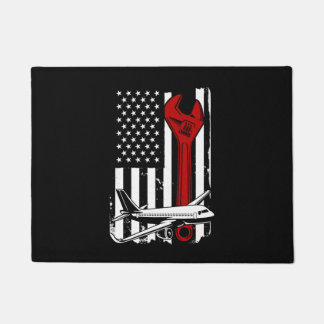 Felpudo Mecánico del avión, mecánico 