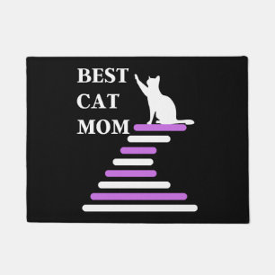Felpudo Mejor Mamá De Gato