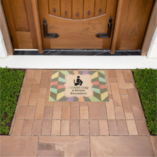 Felpudo Mejor Presidente Welcome Mat