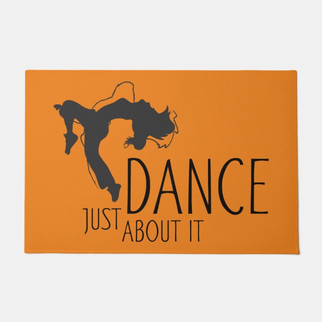 Felpudo Mensaje gracioso - Baila sobre eso 1 (Anverso)