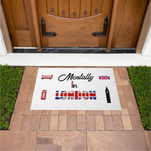 Felpudo Mentalmente En Londres Doormat