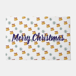 Felpudo Merry Christmas Bell Doormat
