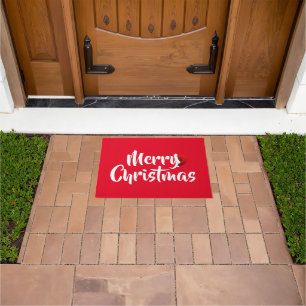 Felpudo Merry Christmas Door Mat