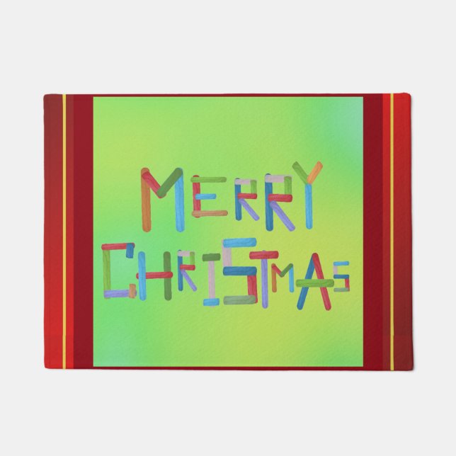 Felpudo Merry Christmas Door Mat (Anverso)