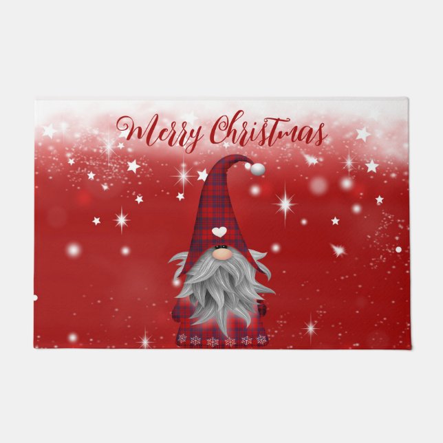 Felpudo Merry Christmas Gnome Doormat (Anverso)