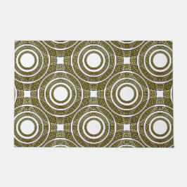 Felpudo Metro de clave griega en Artdeco de simetría geomé