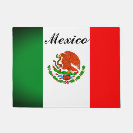 Felpudo Mexican Flag Door Mat