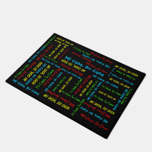 Felpudo "Mi Casa, Su Casa" Alfombrilla de Bienvenida Alfom