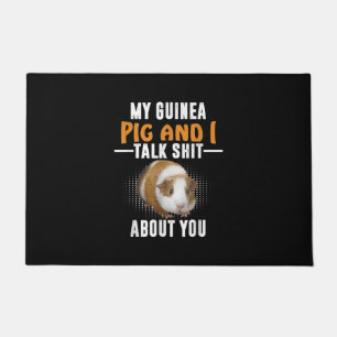 Felpudo Mi Cerdo De Guinea Y Yo Hablamos De Tu Propietario