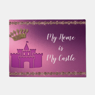 Felpudo Mi hogar Mi Cita de Castillo Bienvenida Regalía