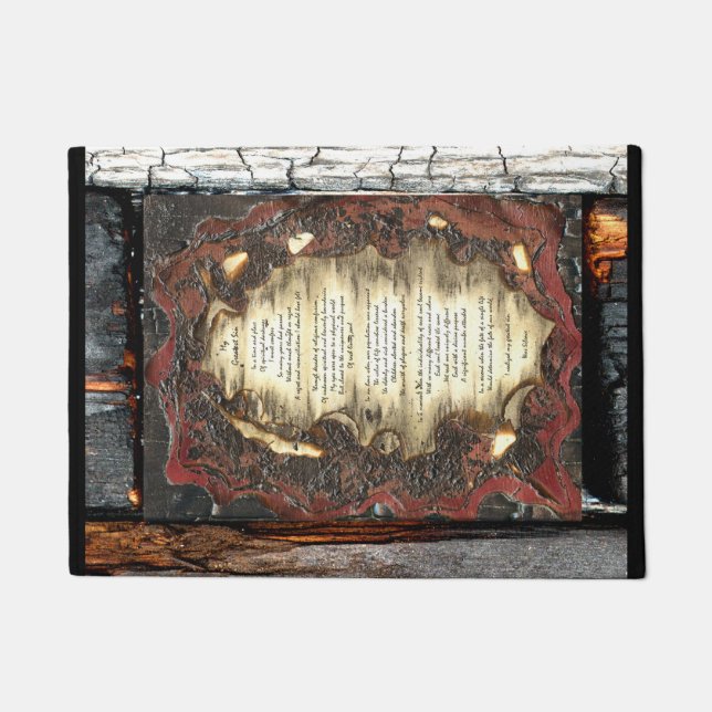 Felpudo Mi mayor pecado (Anverso)