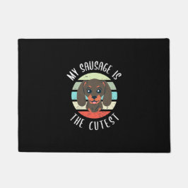 Felpudo Mi Salchicha Es La Más Cuidadosa