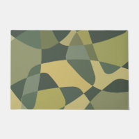 Mid Century Rock Layers Green