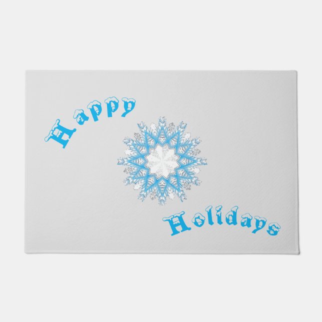 Felpudo Mientras vuelan las nieves (Anverso)