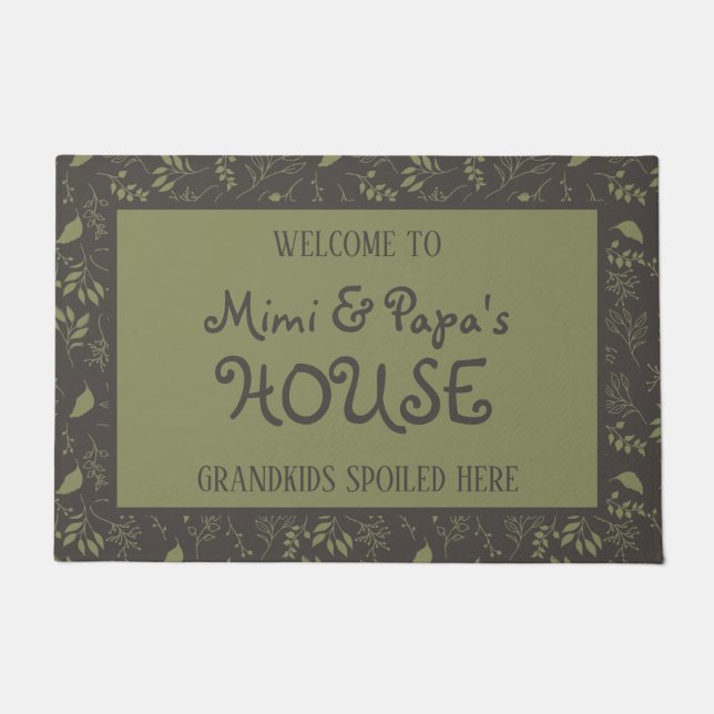 Felpudo Mimi y los nietos de la casa de papá se han vuelto (Anverso)