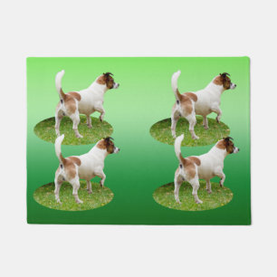 Felpudo Miniature Fox Terrier Alerta, Alfombrilla