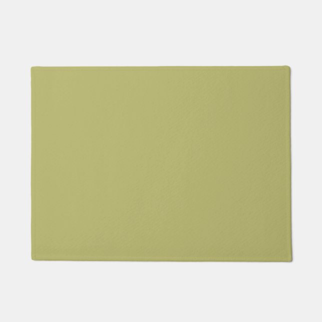 Felpudo Minimalista Profesional Moderno Olive Green (Anverso)