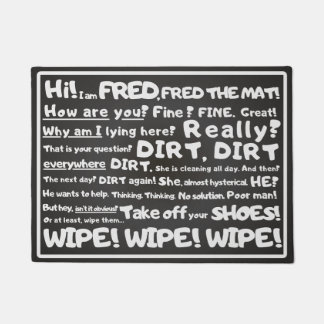 Felpudo Mínimo, ingenioso - Fred el Mat, tu texto humoríst