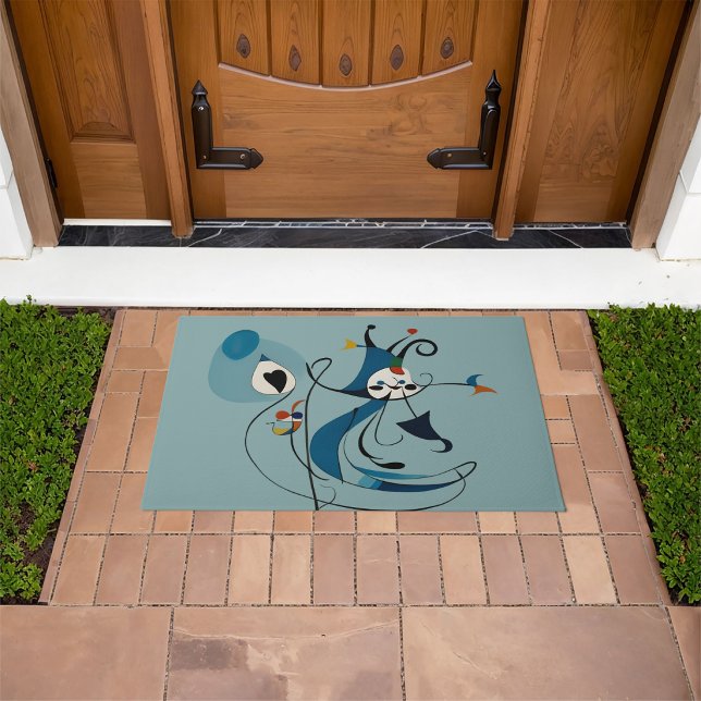 Felpudo Mirada de estrella inquisitiva (Questioning Star Gaze Doormat
)