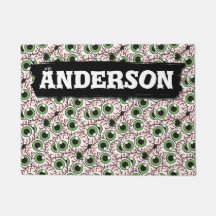 Mirada fija siniestra misteriosa de los globos del