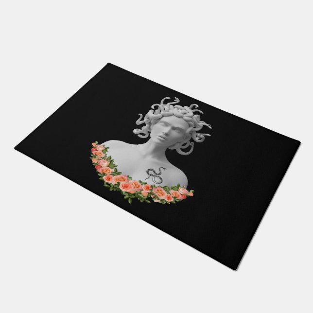 Felpudo Mitología griega de Medusa Gorgon (Angular)