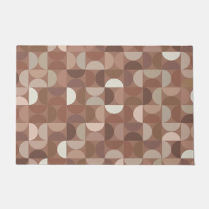Felpudo Mocha Mousse Mid Century Moderno