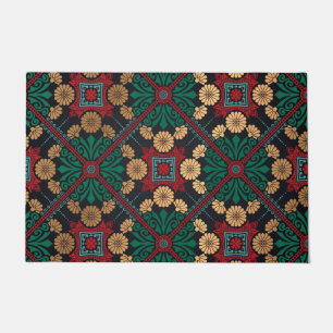 Felpudo Moda elegante Patrón de tejas decorativas
