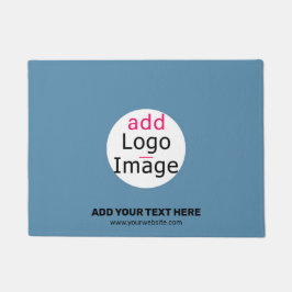 Felpudo Moda empresarial Personalizable promocional azul t