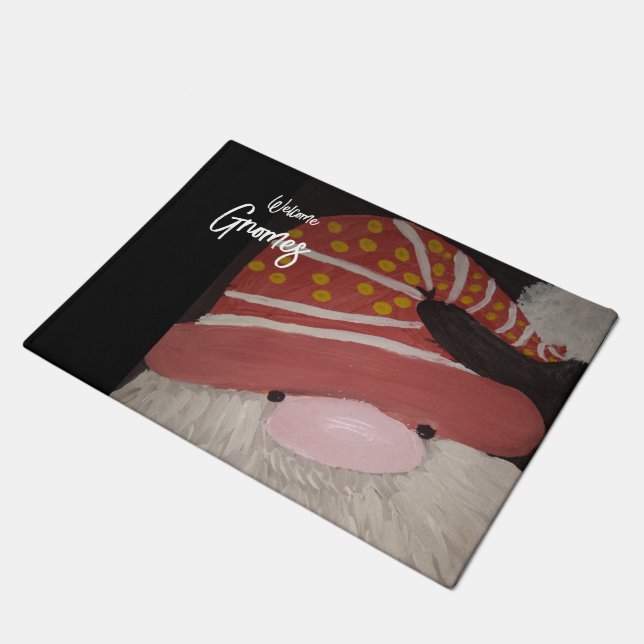 Felpudo Moda gnome de bienvenida (Angular)
