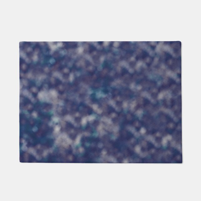 Felpudo Moda Guay única de moda azul morado (Anverso)