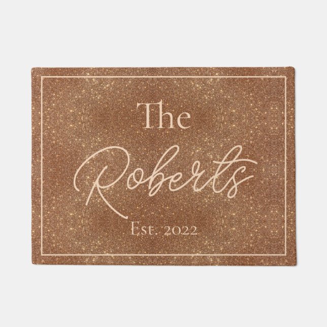 Felpudo Moda Moderno Calentamiento de hogares | Nuevo hoga (Anverso)