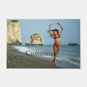 Felpudo Modelo bikini bailando Thunder_Cove