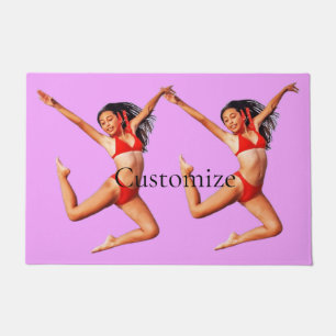 Felpudo Modelo de baile bikini Thunder_Cove