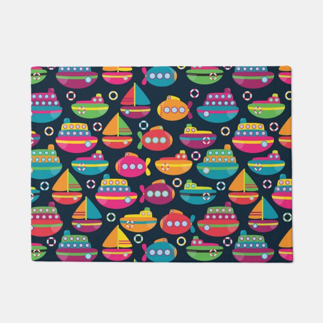 Felpudo Modelo del transporte del océano (Anverso)