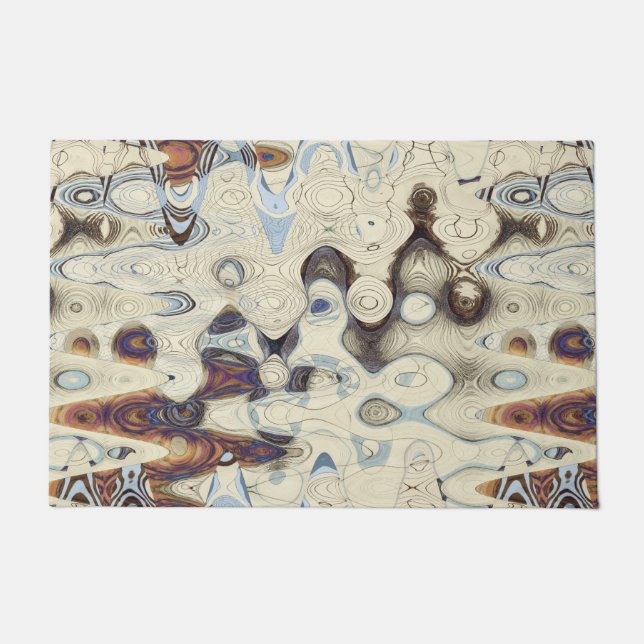 Felpudo Modelo retro quebradizo (Anverso)