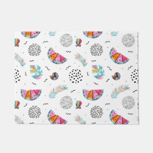 Felpudo Modelo tropical del verano del estilo de Memphis