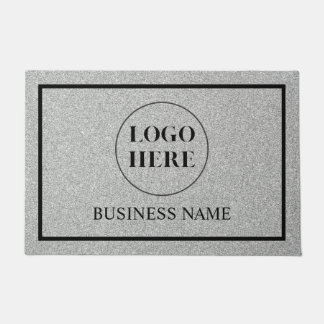 Felpudo Modern Elegant Business Logo Doormat