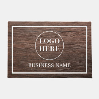 Felpudo Modern Elegant Business Logo Doormat