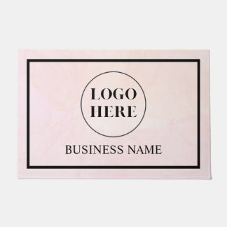 Felpudo Modern Elegant Business Logo Doormat