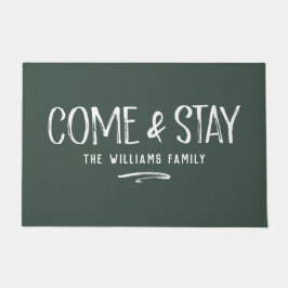 Felpudo Moderna Cálida Bienvenida Puerta Personalizada