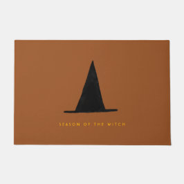 Felpudo Moderno Gorra Mínimo De Brujas De Halloween Fantas