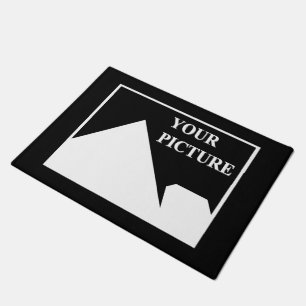 Felpudo Moderno y simple Crear su propia imagen Boda