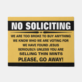 Felpudo Modifique sus los propios para requisitos