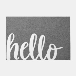 Felpudo Modos de bienvenida únicos Mates de bienvenida a c