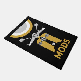 Felpudo Modos Y Rockeros Británicos Inspirados En La Vinta