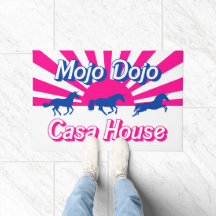 Mojo House Cute Girly Pink Unicorn