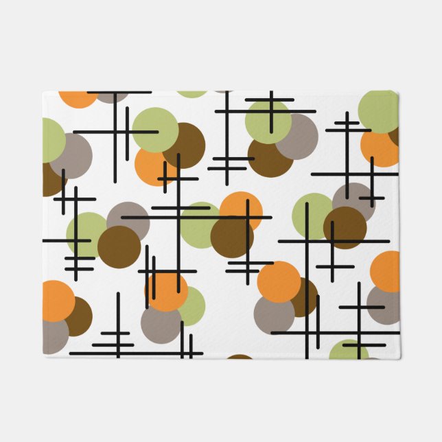 Felpudo Moléculas de la era atómica 2 (Anverso)