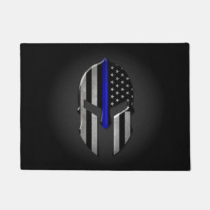 Felpudo Molon Labe enrarece Blue Line